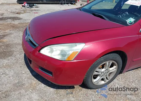 2007 Honda Accord 2.4 Se из США, поврежденный, VIN 1HGCM56327A145983